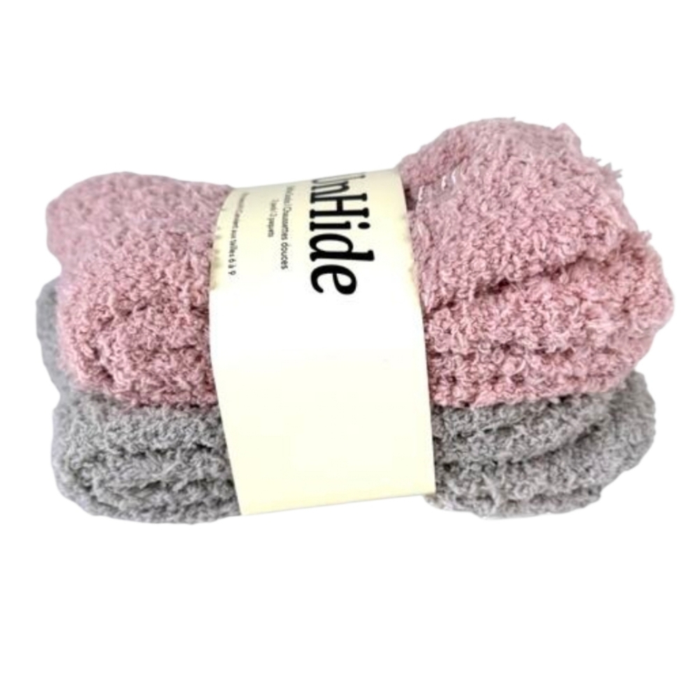 UnHide Cozy Softie Socks - 2 Pack - Size 6-9 NWT - Picture 3 of 11